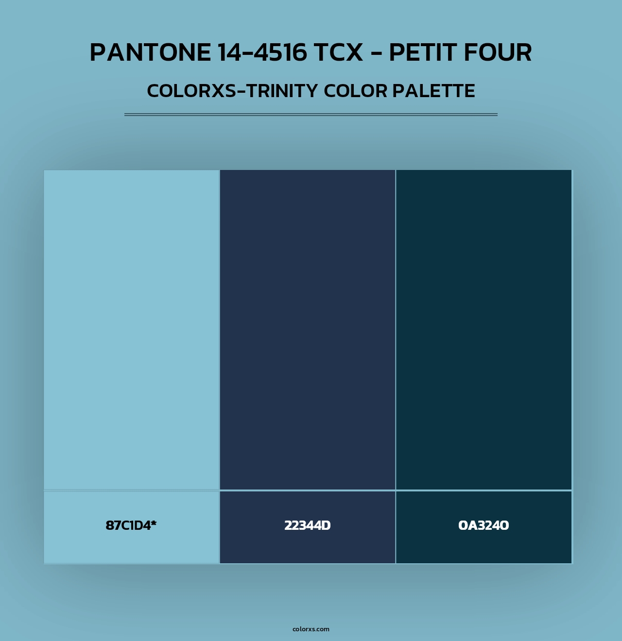 Pantone 14-4516 TCX - Petit four - Colorxs Trinity Palette