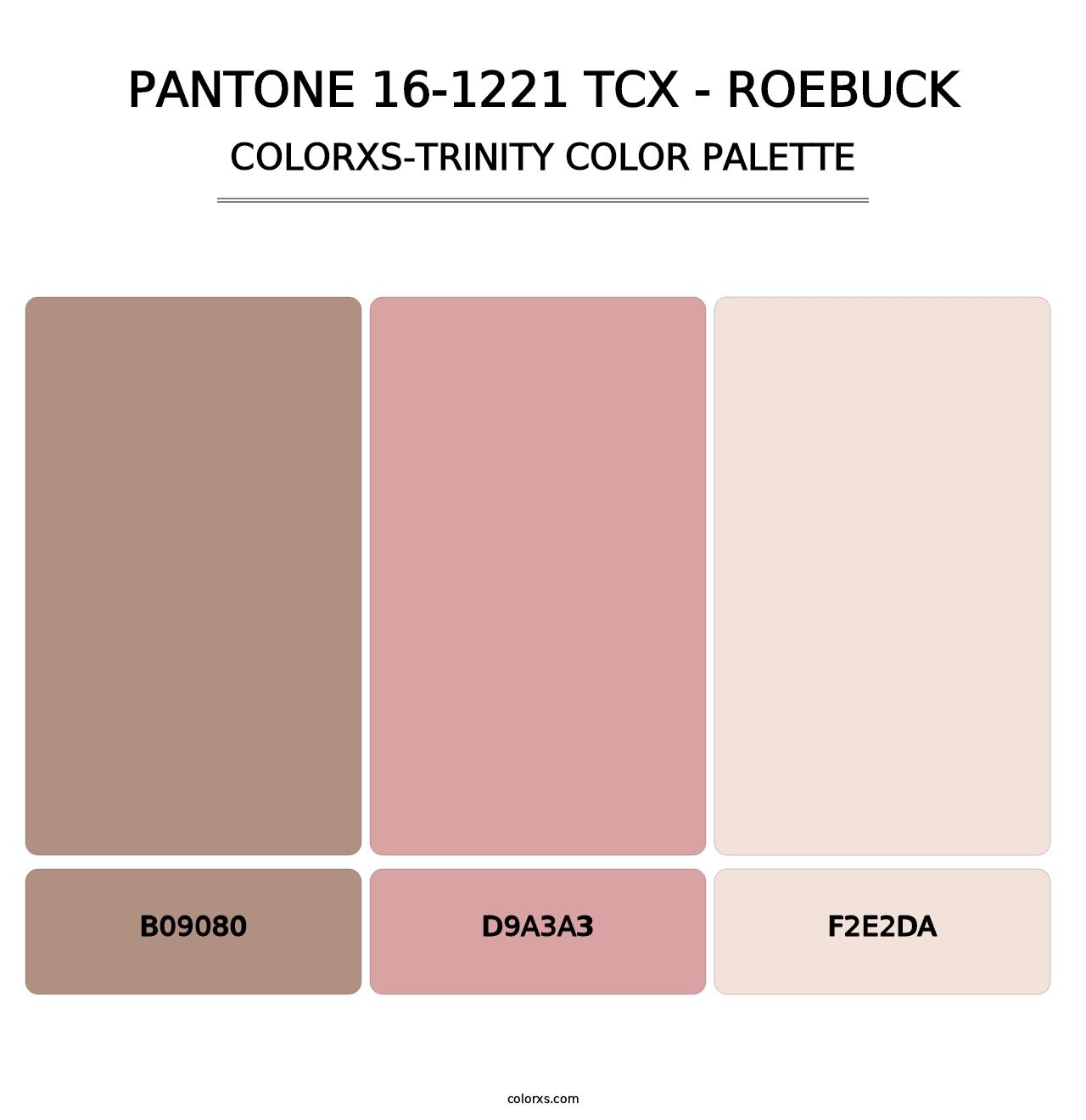 PANTONE 16-1221 TCX - Roebuck - Colorxs Trinity Palette