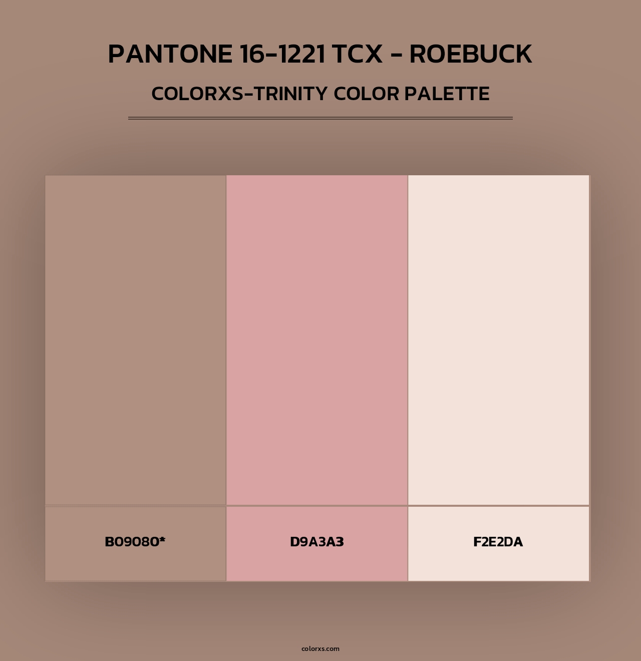 PANTONE 16-1221 TCX - Roebuck - Colorxs Trinity Palette