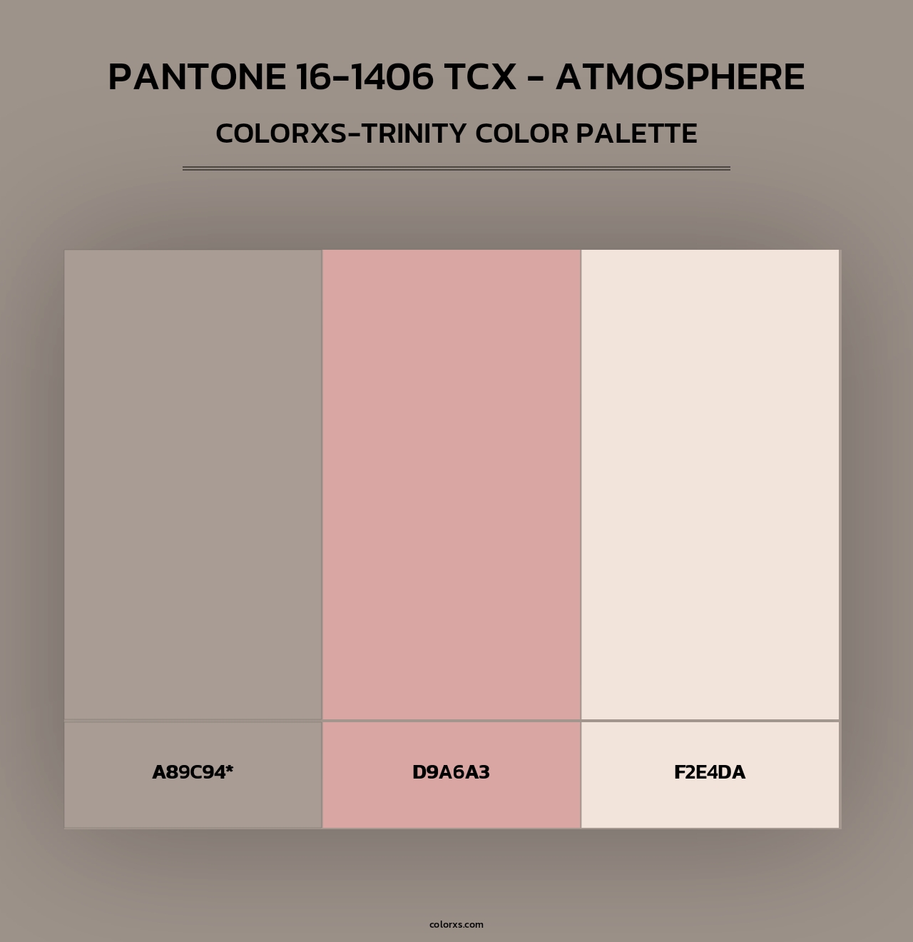 PANTONE 16-1406 TCX - Atmosphere - Colorxs Trinity Palette