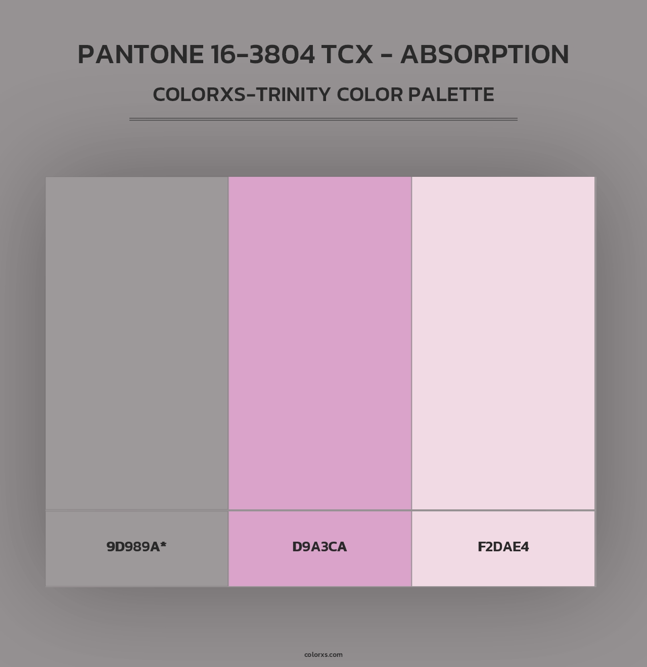 PANTONE 16-3804 TCX - Absorption - Colorxs Trinity Palette