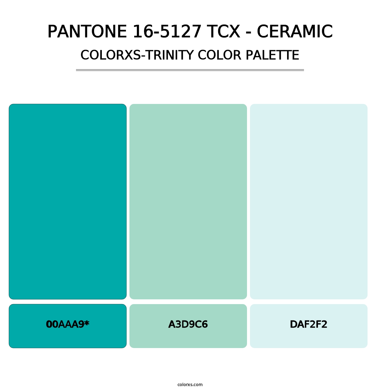 PANTONE 16-5127 TCX - Ceramic - Colorxs Trinity Palette