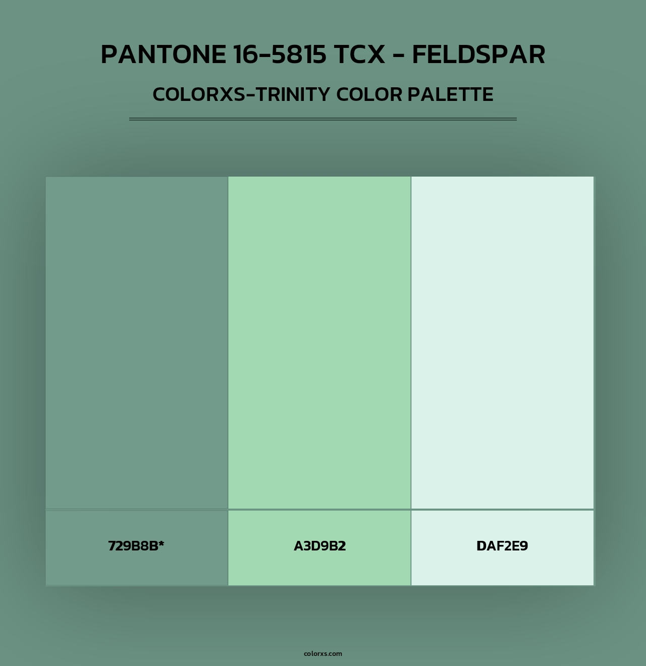 PANTONE 16-5815 TCX - Feldspar - Colorxs Trinity Palette