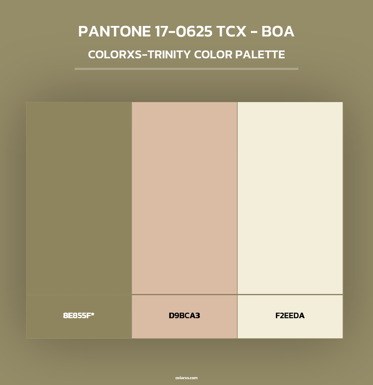 PANTONE 17-0625 TCX - Boa - Colorxs Trinity Palette