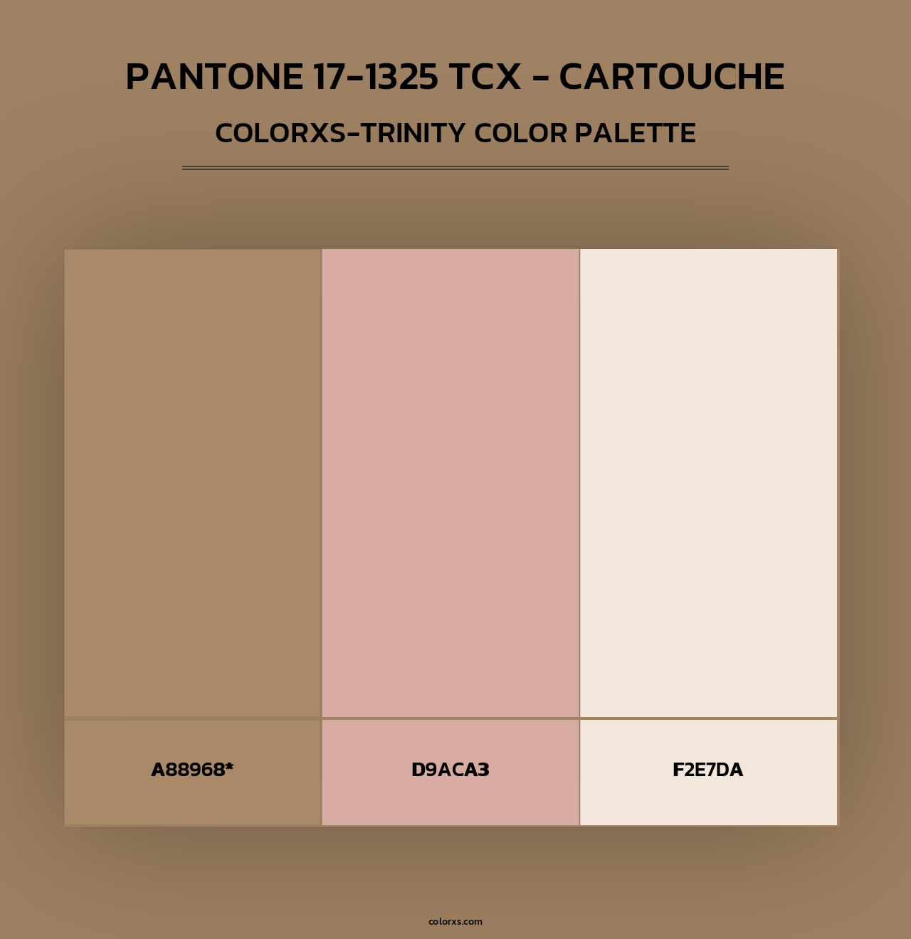 PANTONE 17-1325 TCX - Cartouche - Colorxs Trinity Palette