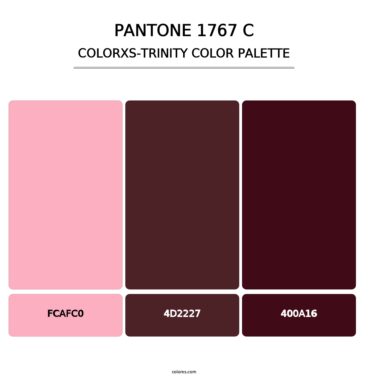 PANTONE 1767 C - Colorxs Trinity Palette