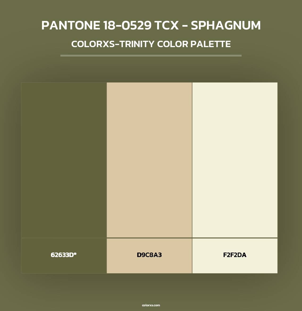 PANTONE 18-0529 TCX - Sphagnum - Colorxs Trinity Palette