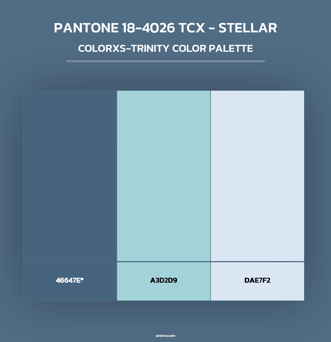 PANTONE 18-4026 TCX - Stellar - Colorxs Trinity Palette