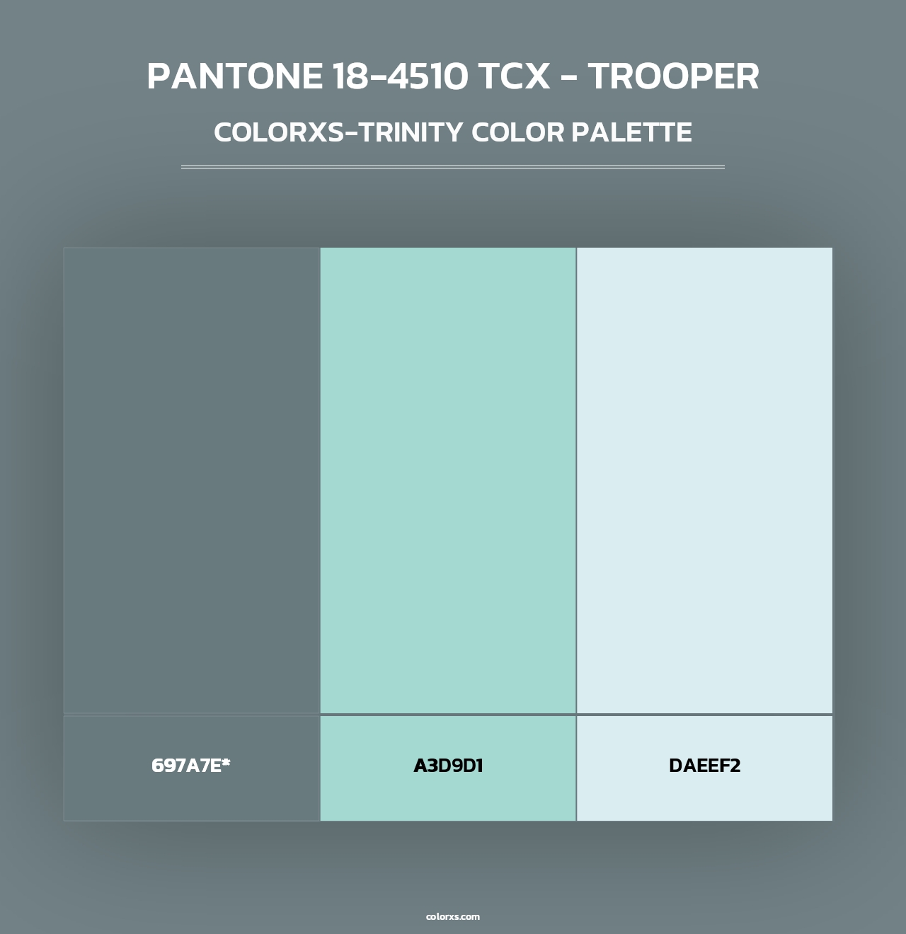 PANTONE 18-4510 TCX - Trooper - Colorxs Trinity Palette