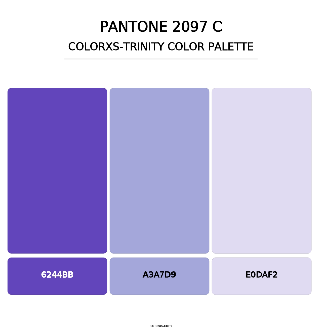 PANTONE 2097 C - Colorxs Trinity Palette