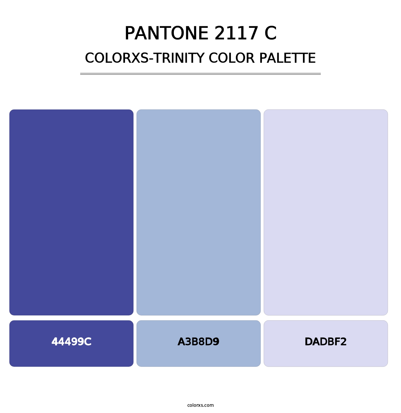 PANTONE 2117 C - Colorxs Trinity Palette