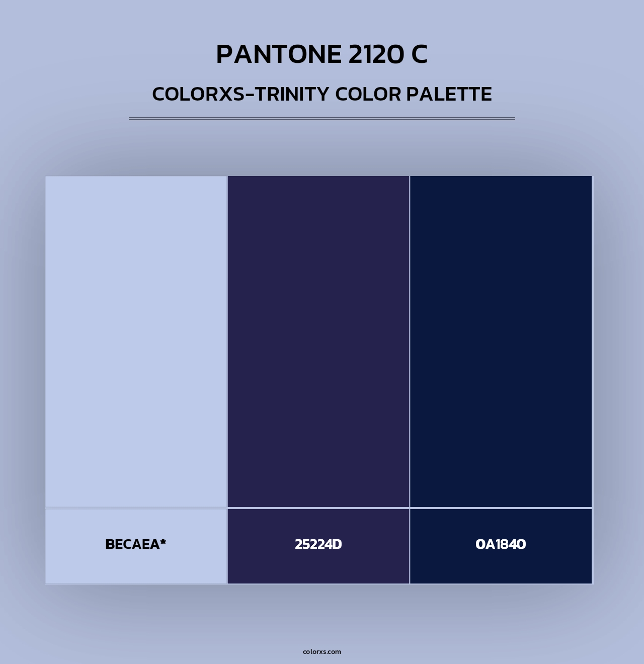 PANTONE 2120 C - Colorxs Trinity Palette