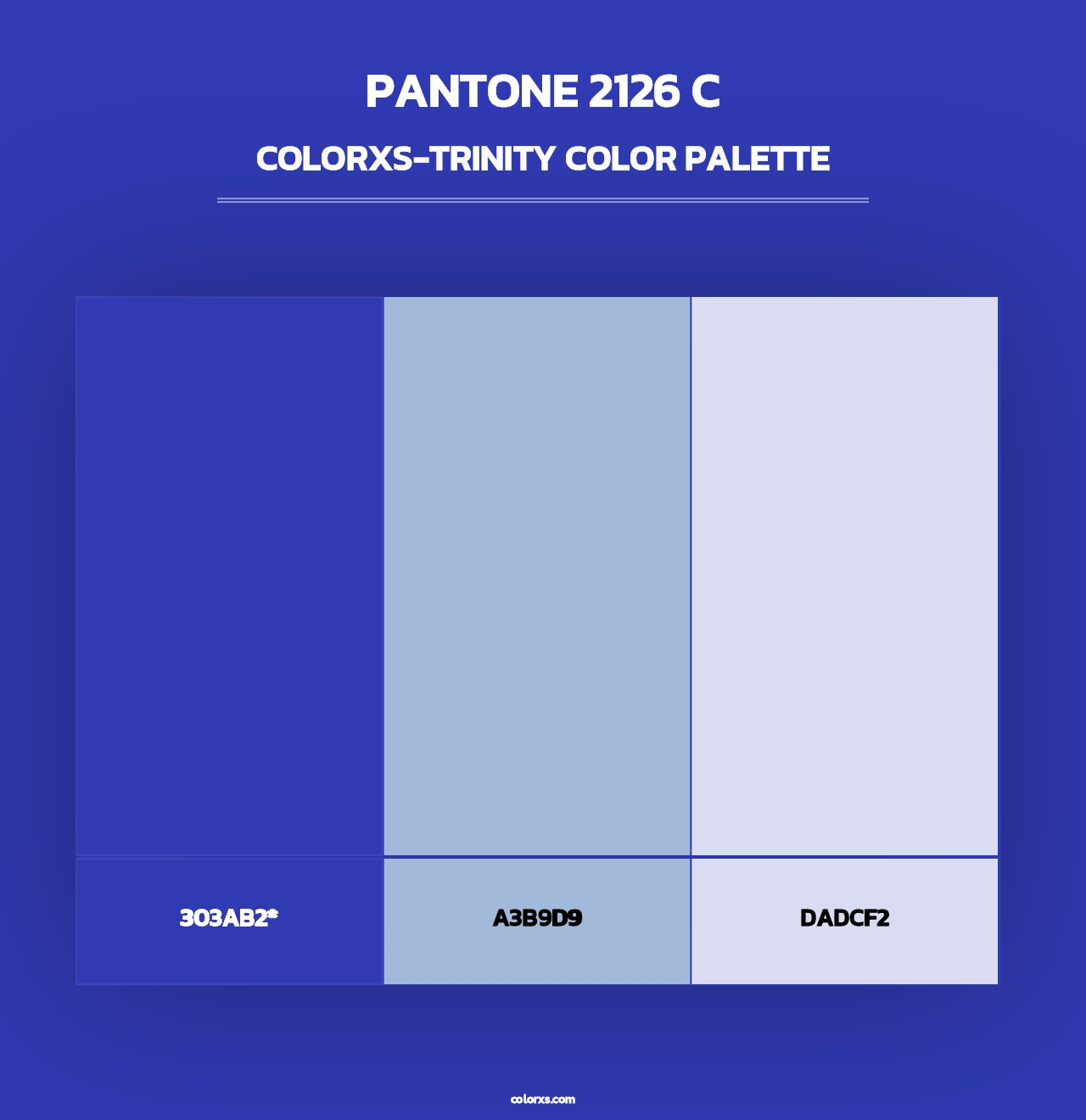 PANTONE 2126 C - Colorxs Trinity Palette