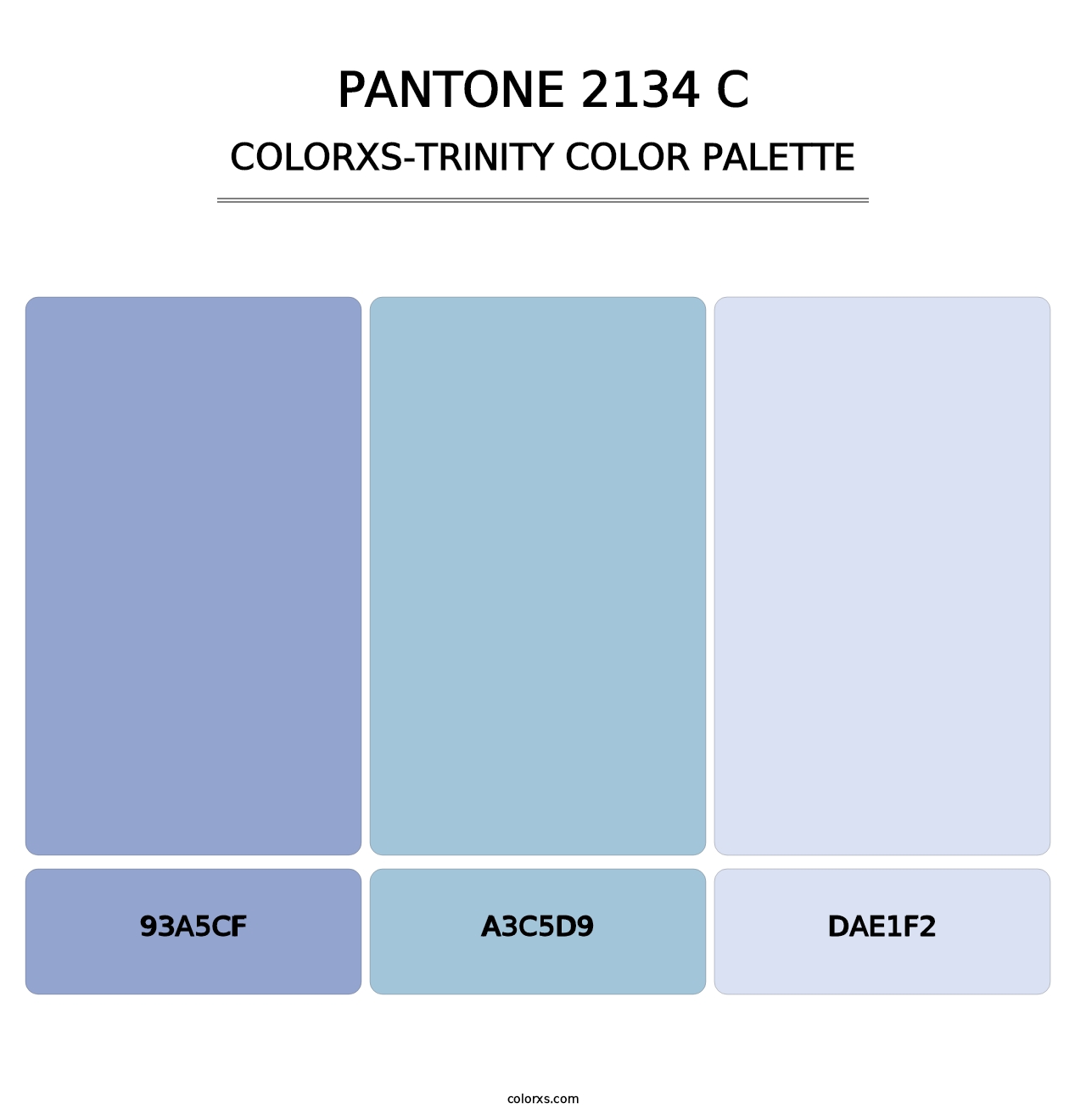 PANTONE 2134 C - Colorxs Trinity Palette