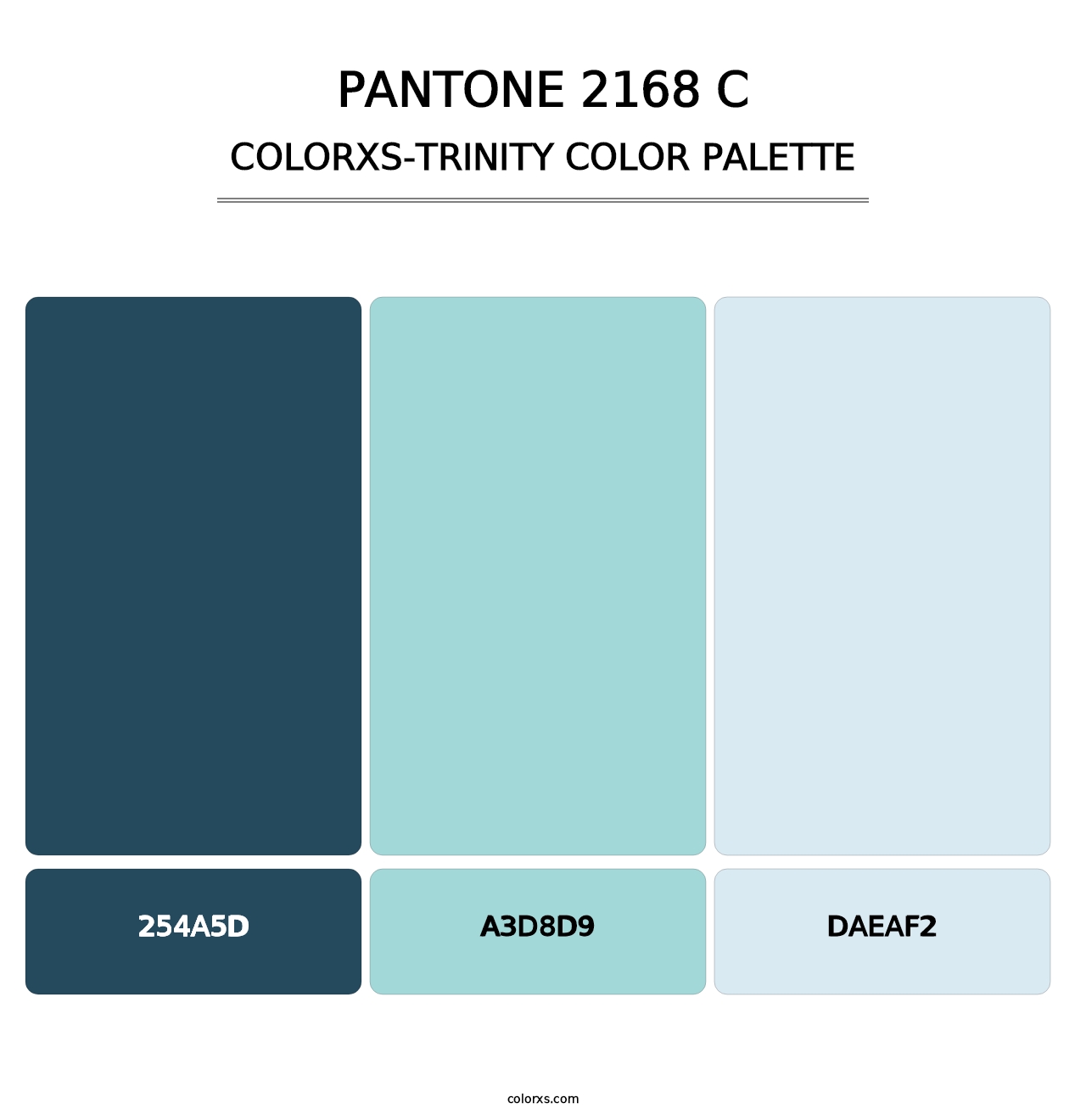 PANTONE 2168 C - Colorxs Trinity Palette