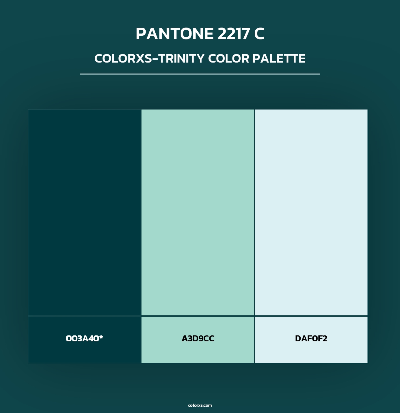 PANTONE 2217 C - Colorxs Trinity Palette