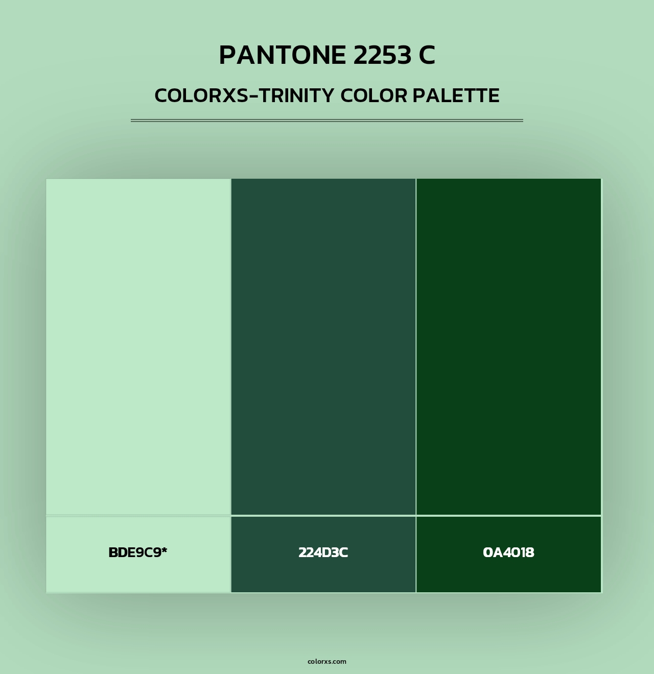 PANTONE 2253 C - Colorxs Trinity Palette