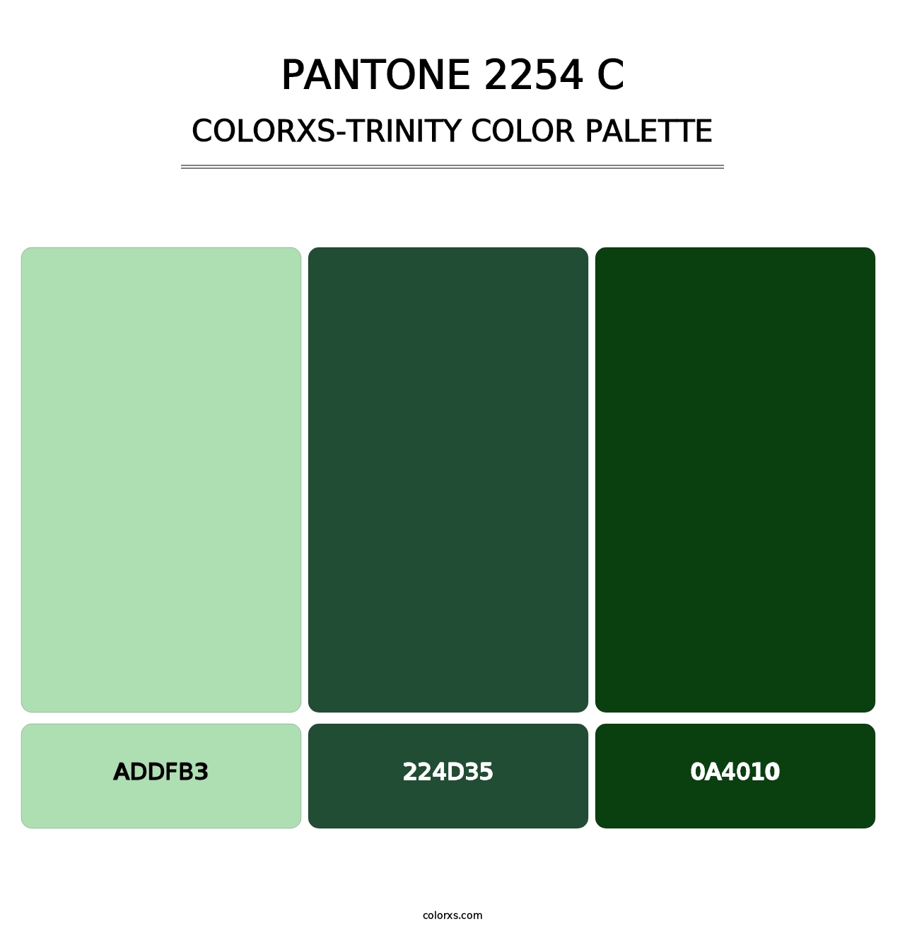 PANTONE 2254 C - Colorxs Trinity Palette