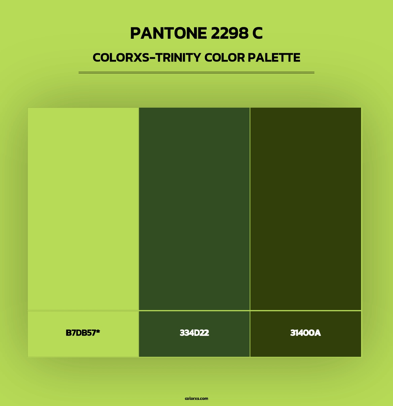 PANTONE 2298 C - Colorxs Trinity Palette