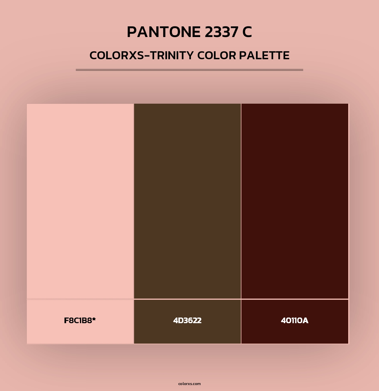 PANTONE 2337 C - Colorxs Trinity Palette
