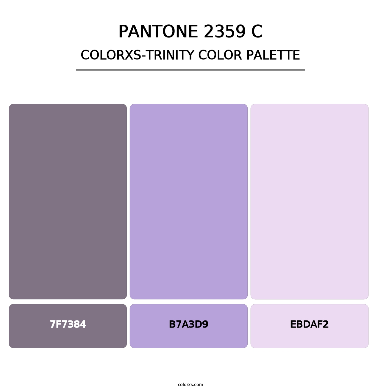 PANTONE 2359 C - Colorxs Trinity Palette