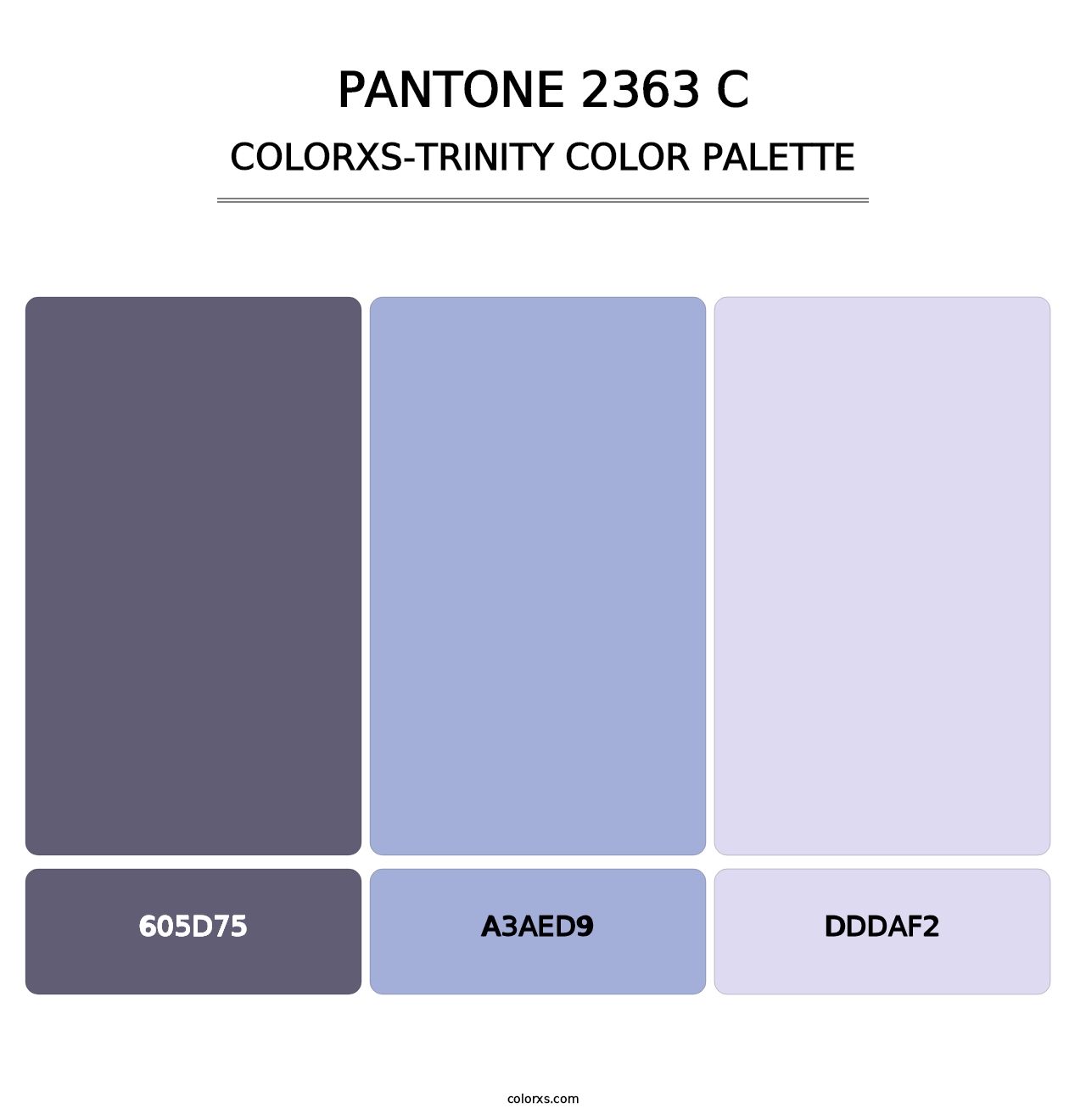 PANTONE 2363 C - Colorxs Trinity Palette