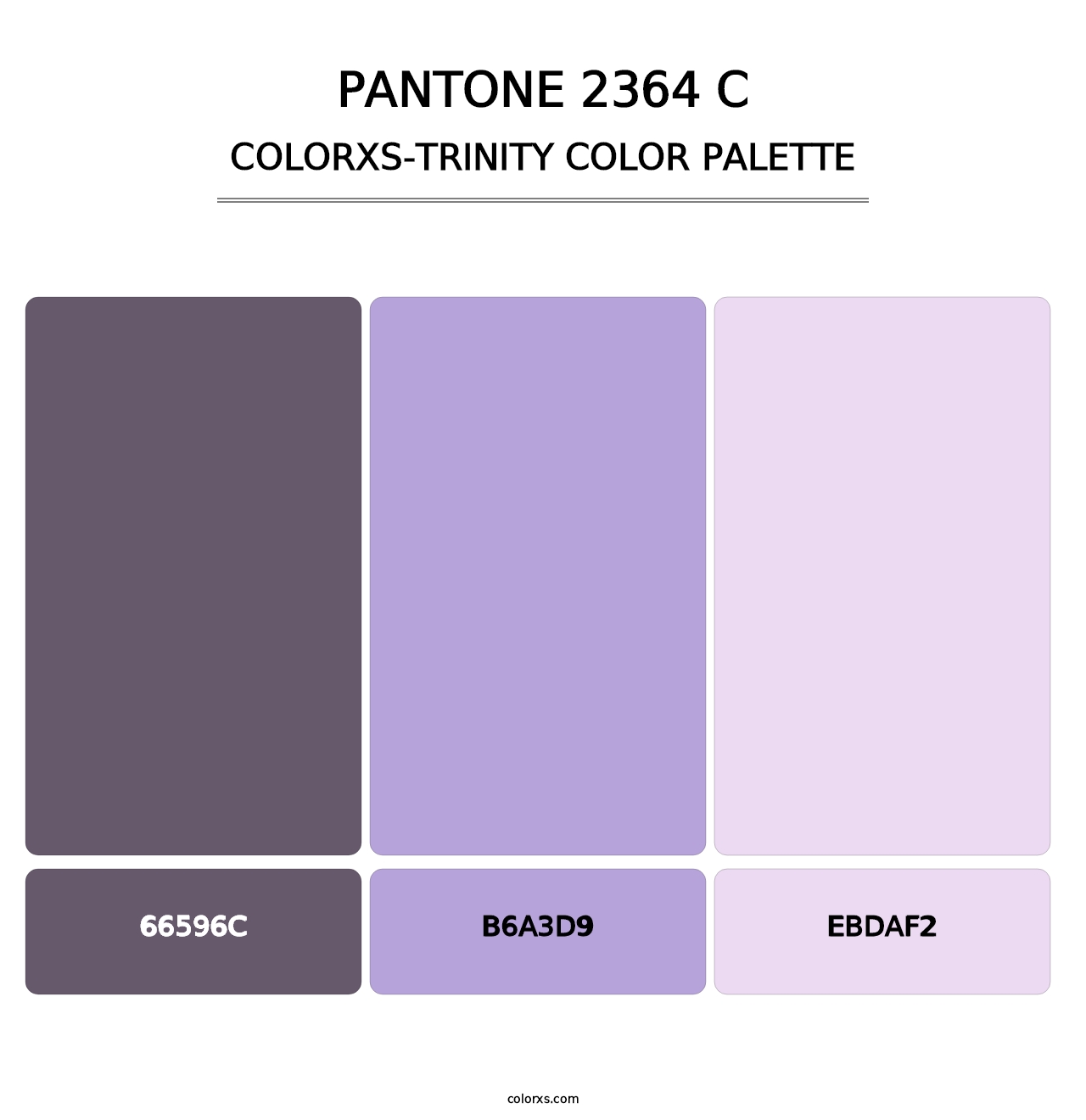 PANTONE 2364 C - Colorxs Trinity Palette