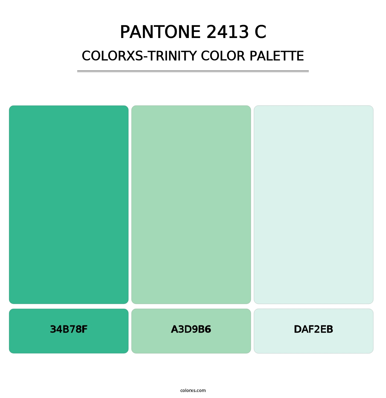 PANTONE 2413 C - Colorxs Trinity Palette