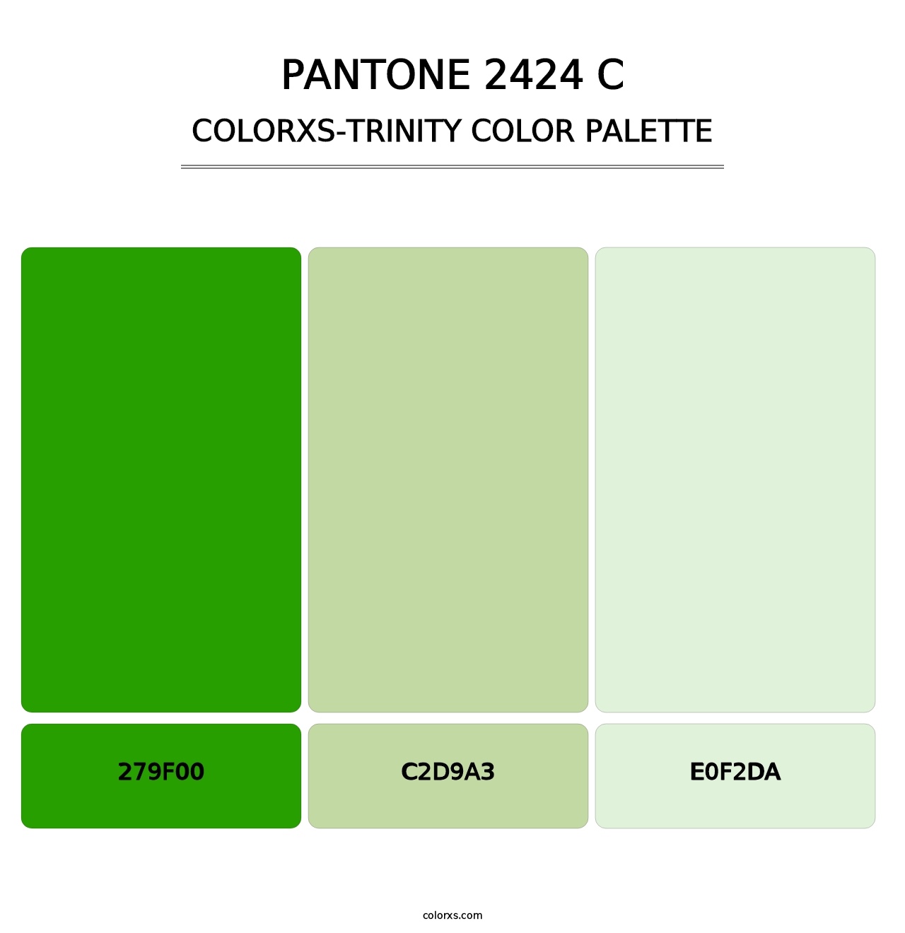 PANTONE 2424 C - Colorxs Trinity Palette