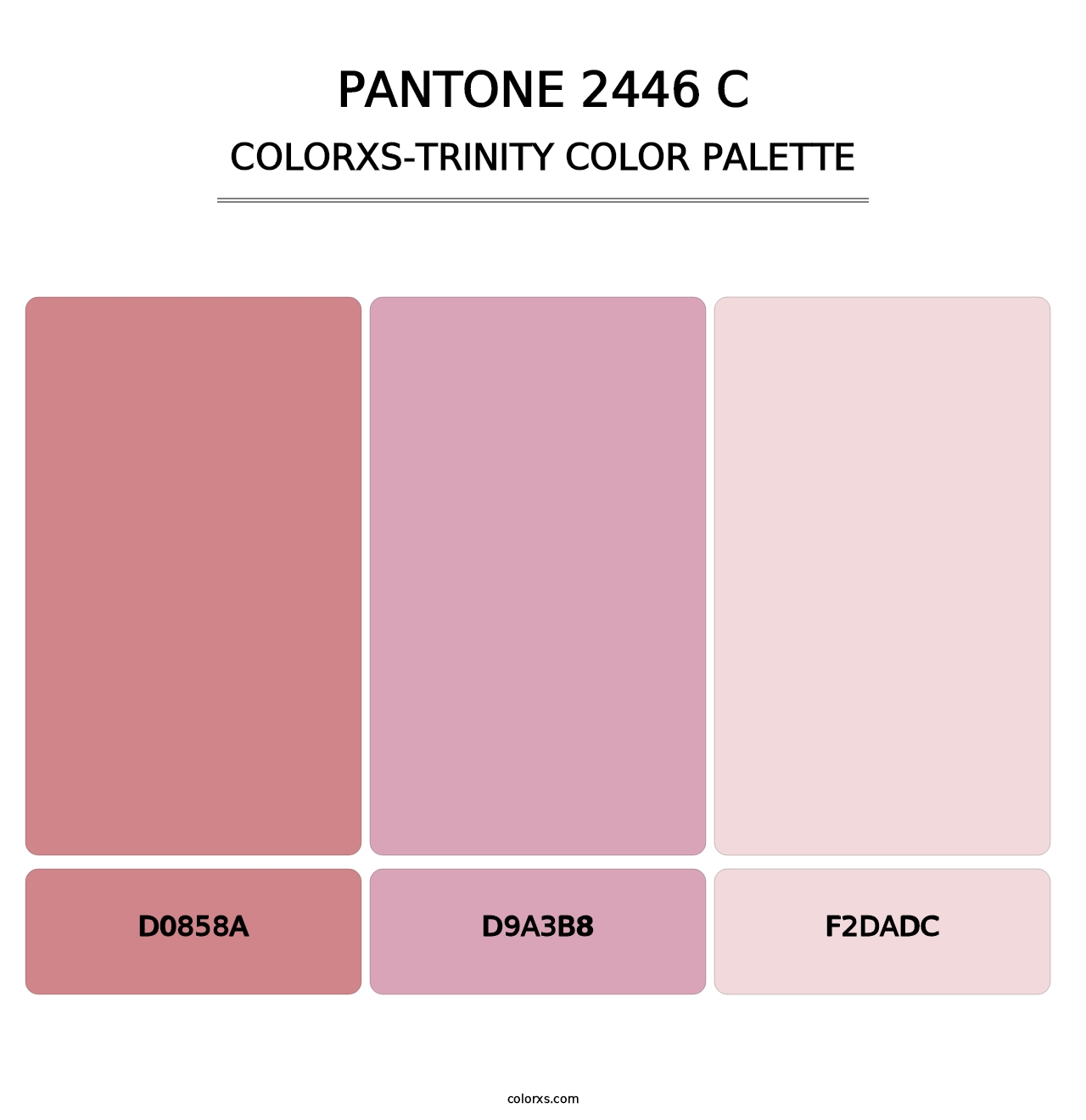 PANTONE 2446 C - Colorxs Trinity Palette