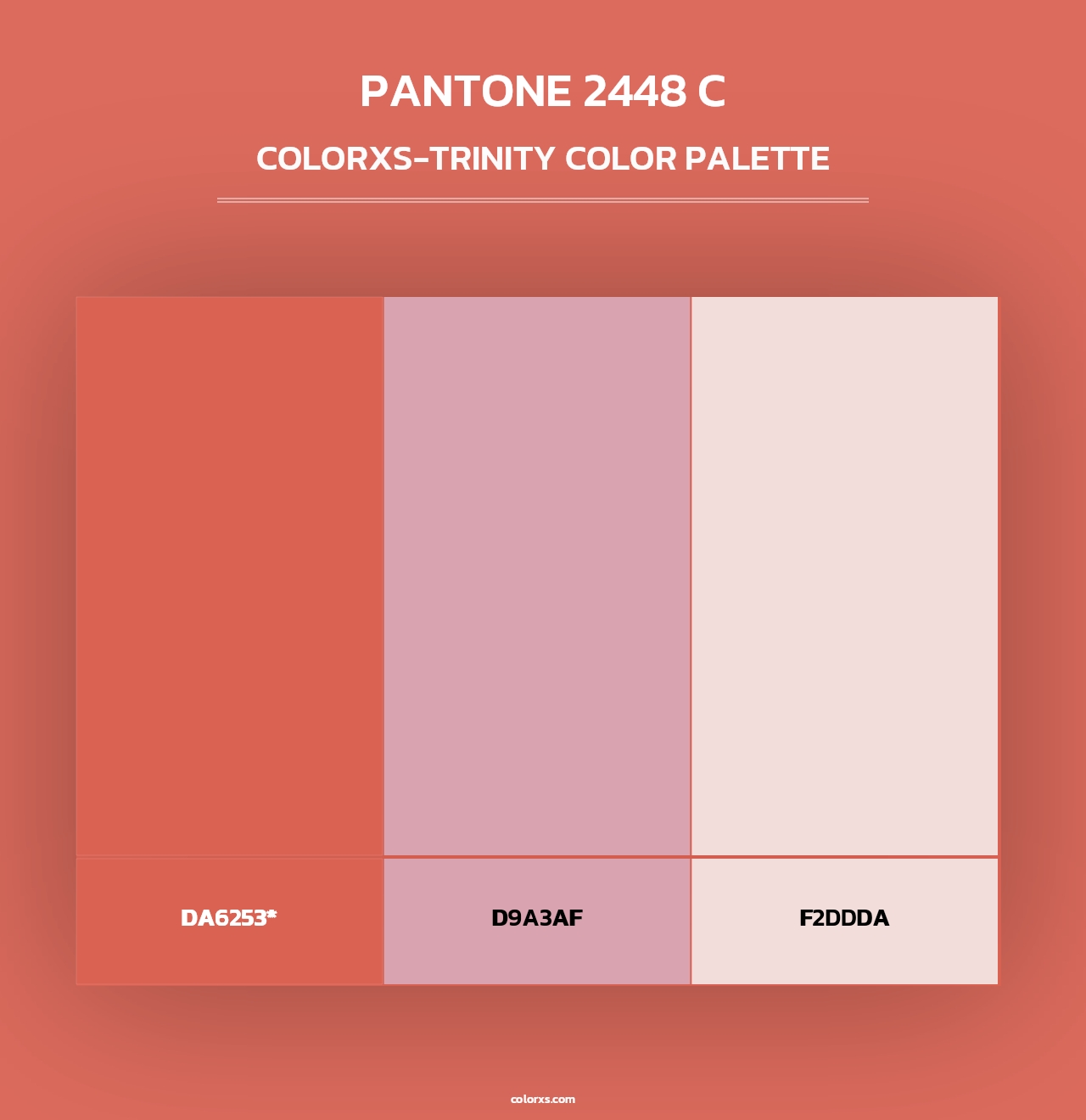 PANTONE 2448 C - Colorxs Trinity Palette