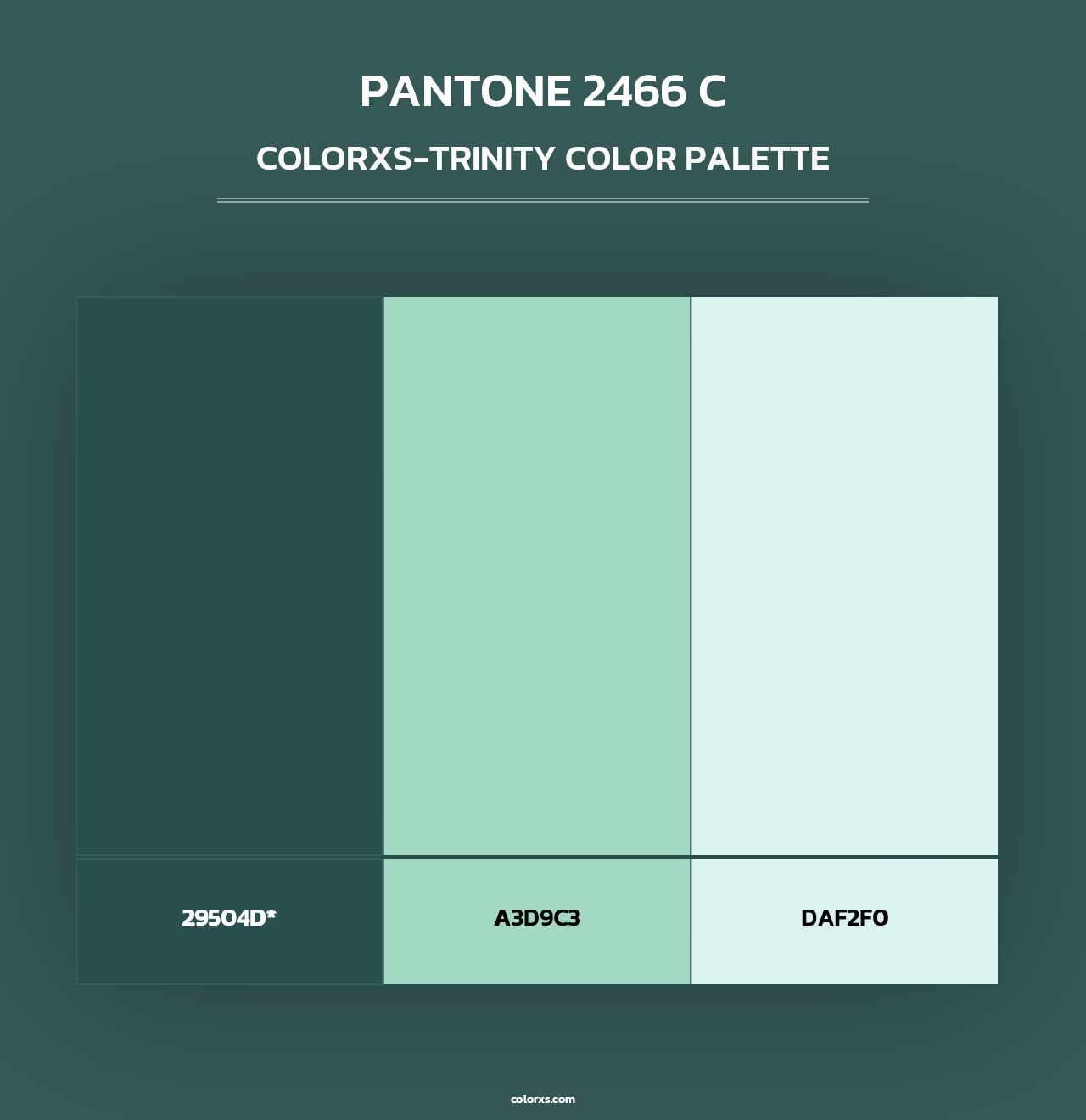 PANTONE 2466 C - Colorxs Trinity Palette