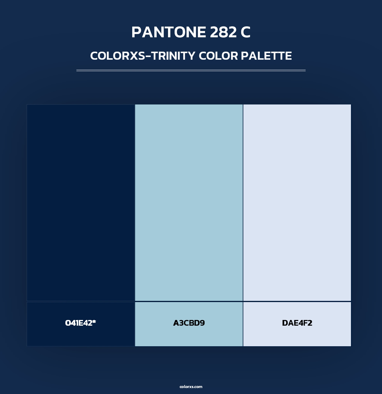 PANTONE 282 C color palettes - colorxs.com