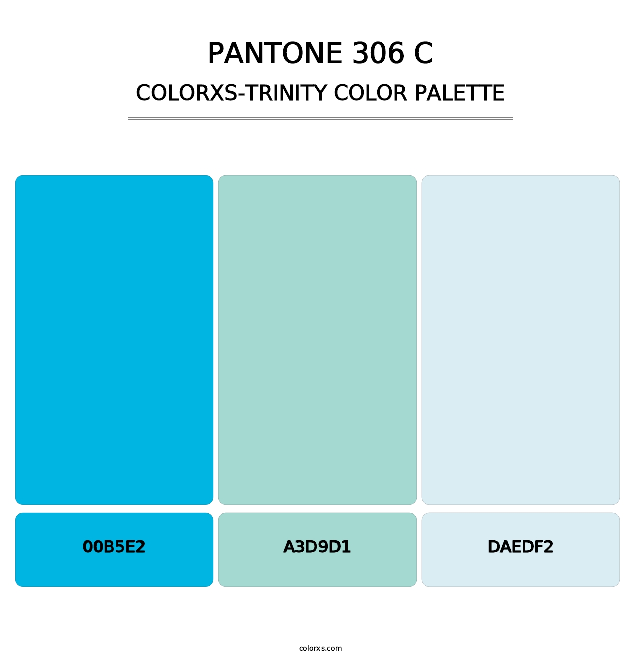 PANTONE 306 C - Colorxs Trinity Palette