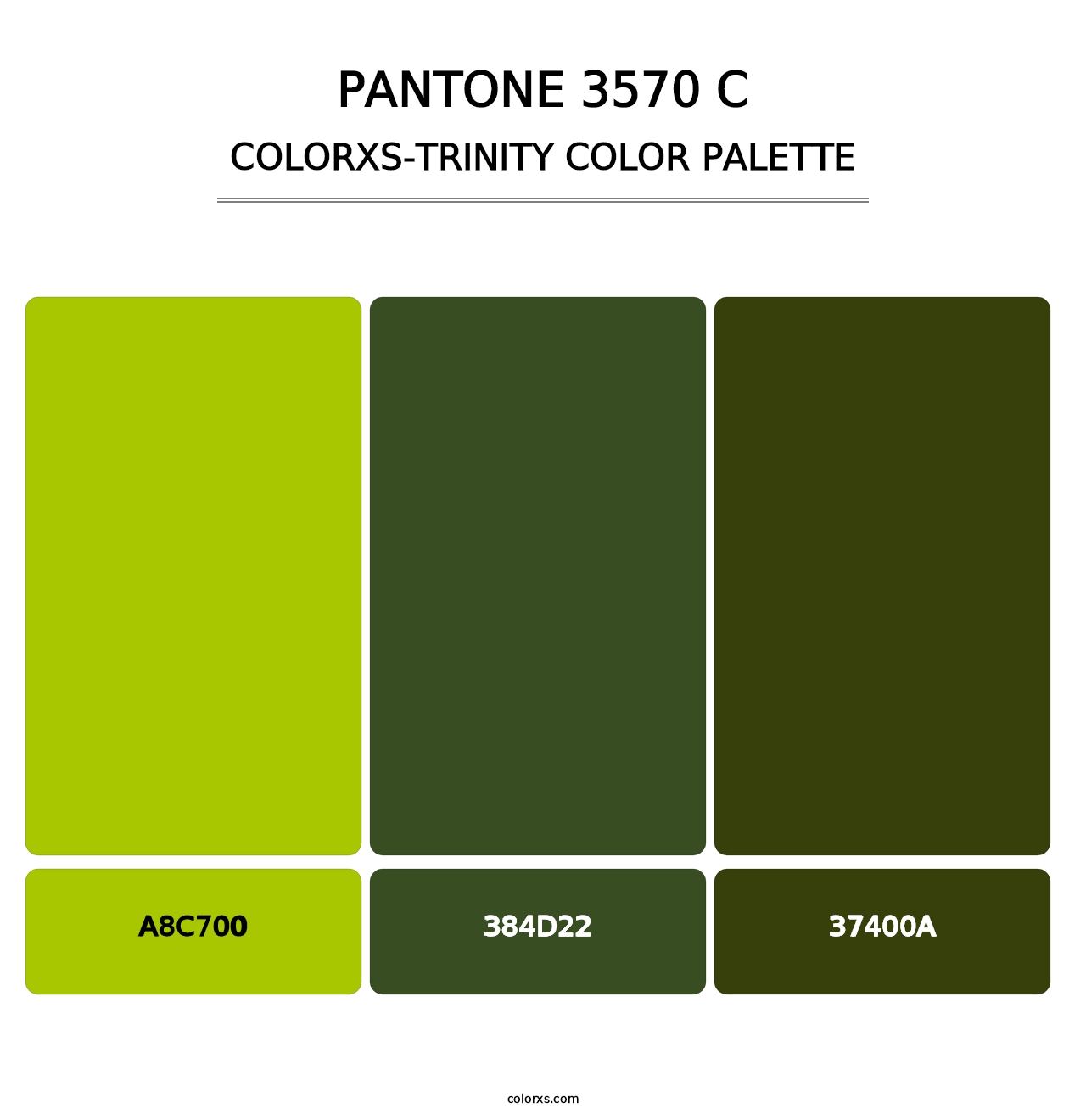 PANTONE 3570 C - Colorxs Trinity Palette