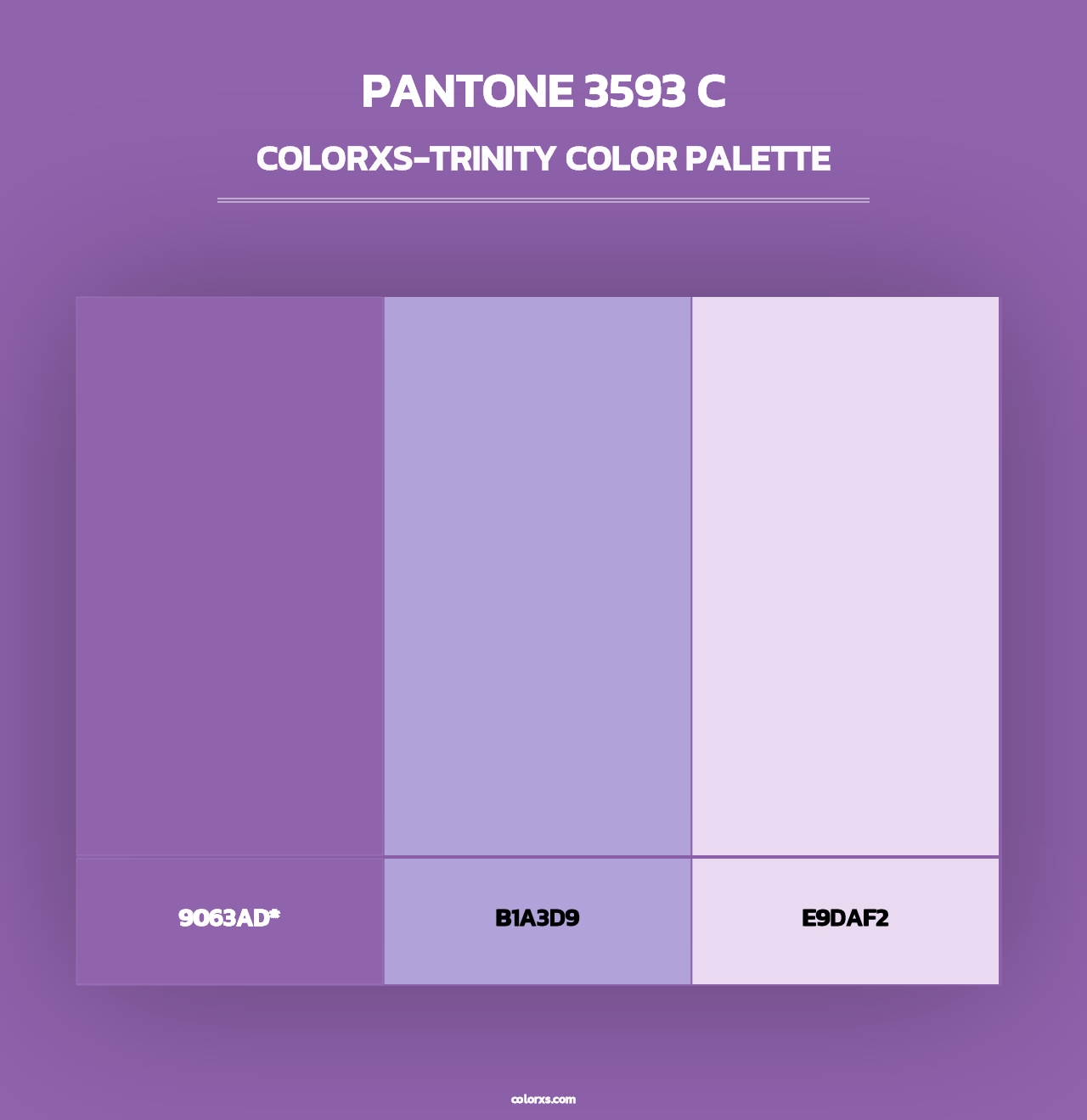 PANTONE 3593 C - Colorxs Trinity Palette