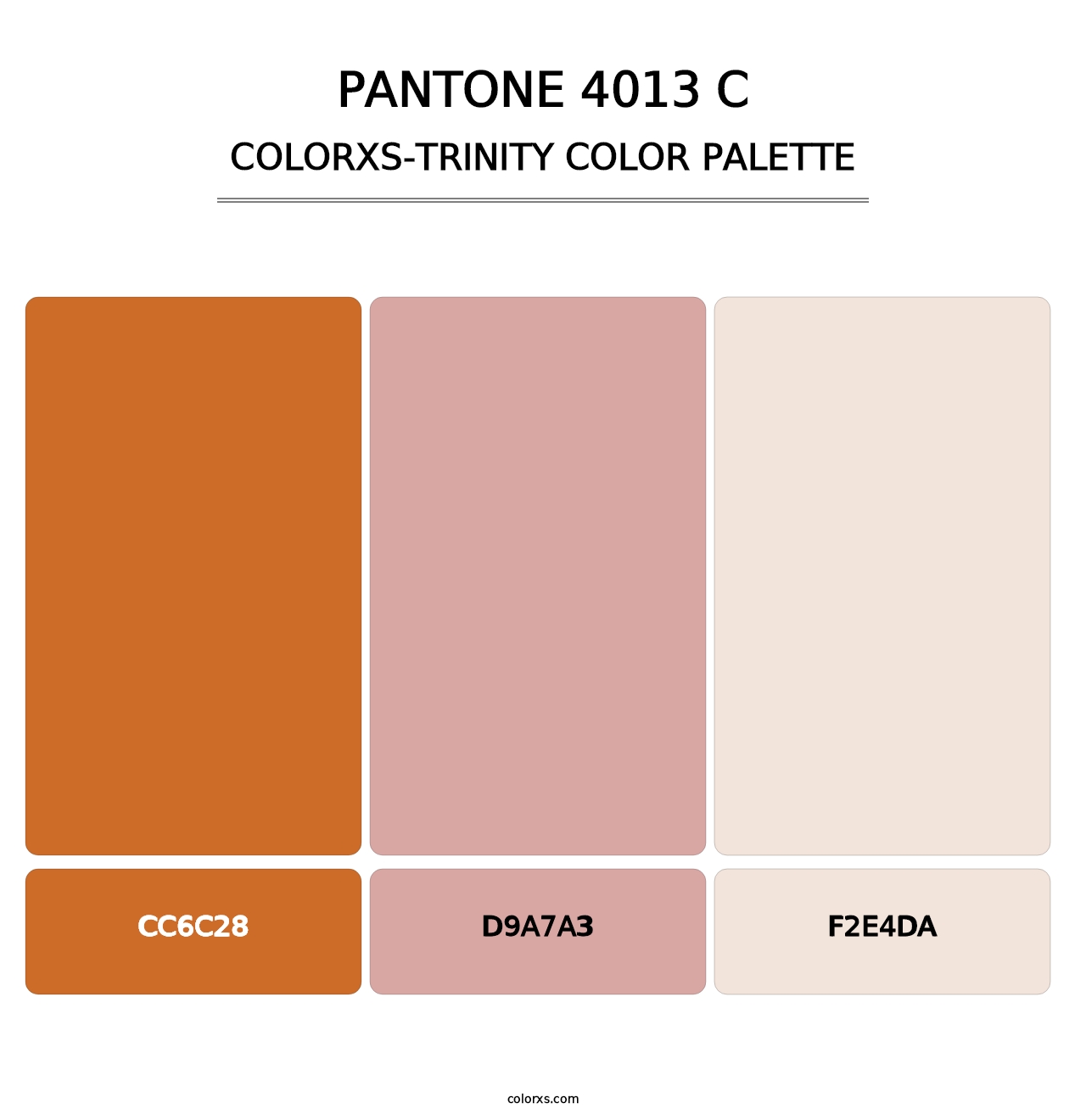 PANTONE 4013 C - Colorxs Trinity Palette