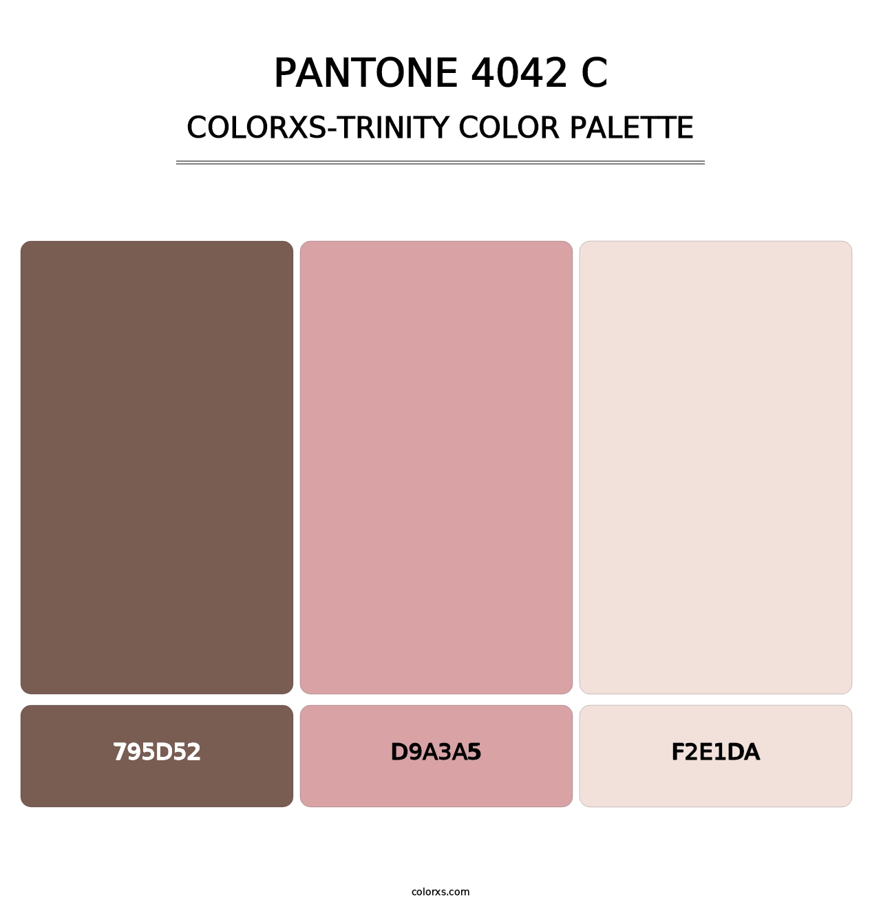 PANTONE 4042 C - Colorxs Trinity Palette