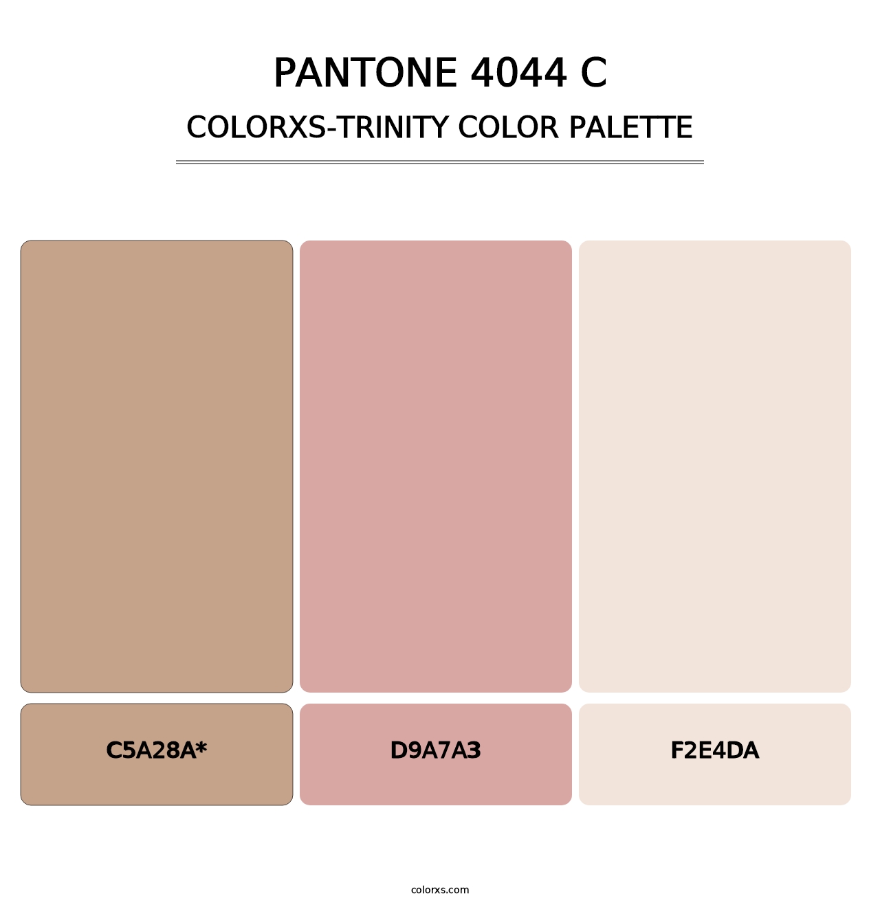 PANTONE 4044 C - Colorxs Trinity Palette