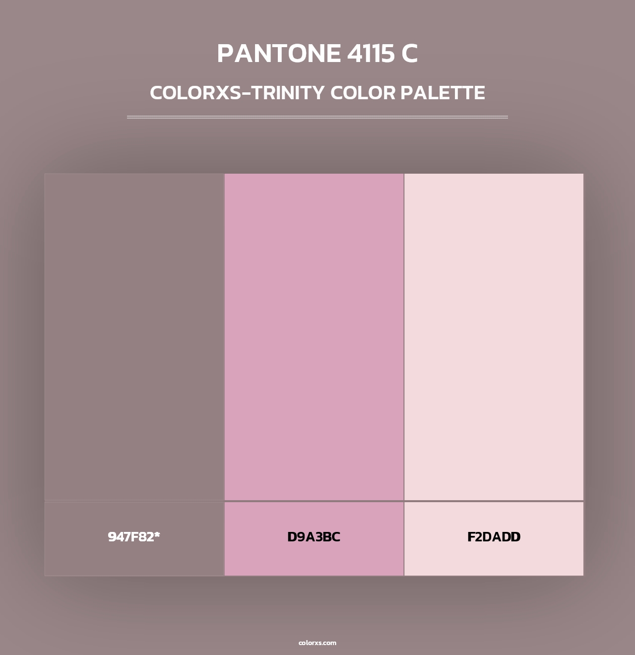 PANTONE 4115 C - Colorxs Trinity Palette
