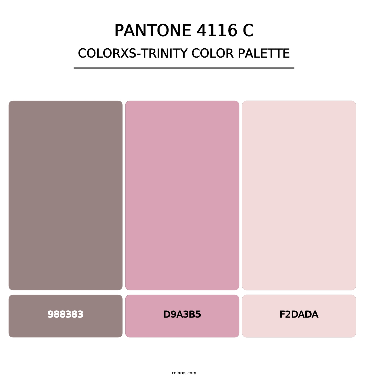 PANTONE 4116 C - Colorxs Trinity Palette