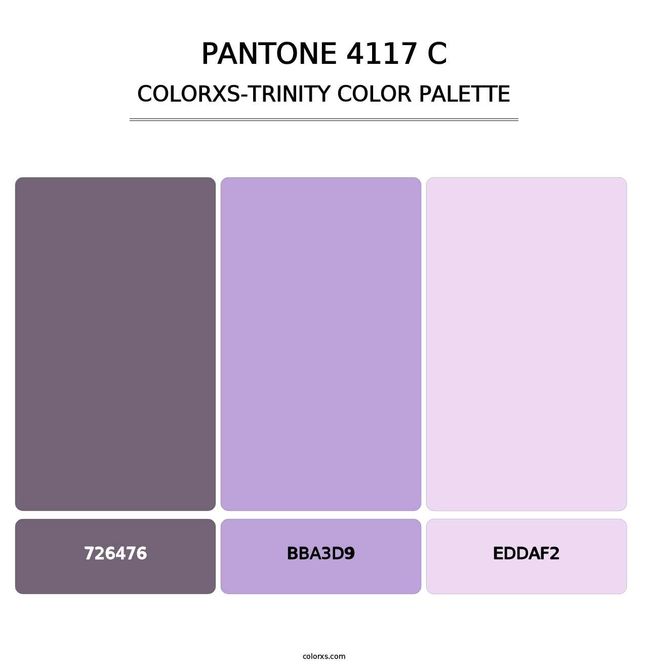 PANTONE 4117 C - Colorxs Trinity Palette