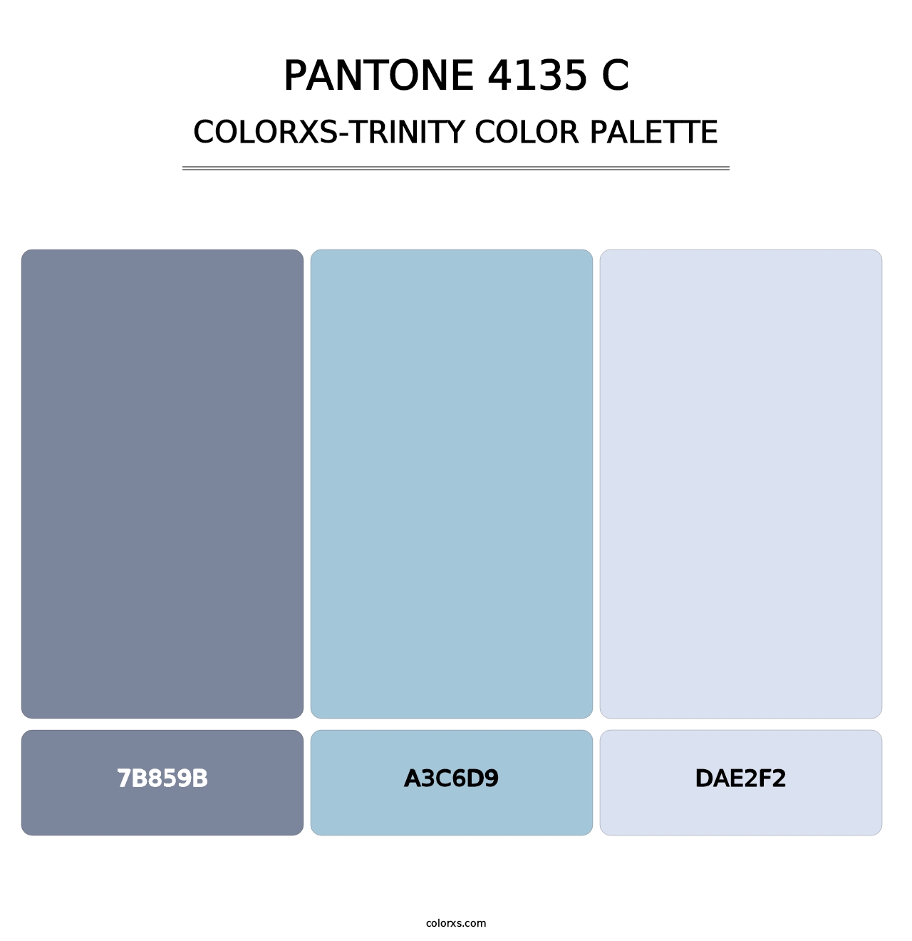 PANTONE 4135 C - Colorxs Trinity Palette