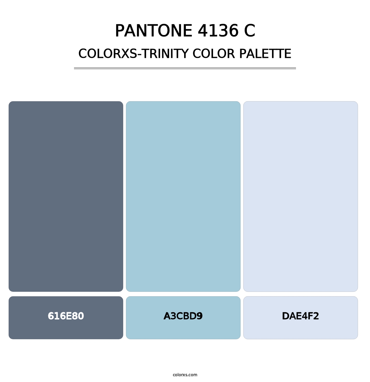 PANTONE 4136 C - Colorxs Trinity Palette