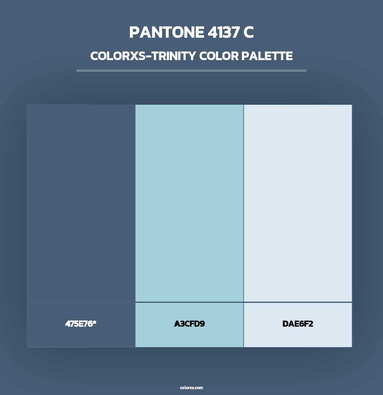 PANTONE 4137 C - Colorxs Trinity Palette