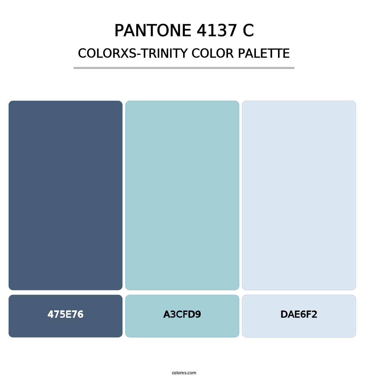 PANTONE 4137 C - Colorxs Trinity Palette