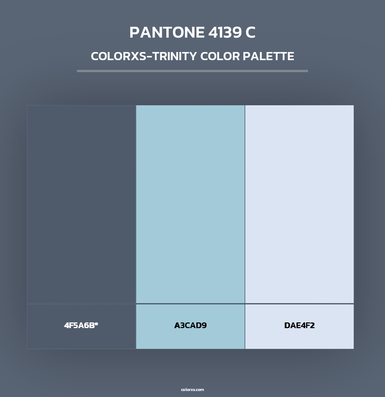 PANTONE 4139 C - Colorxs Trinity Palette