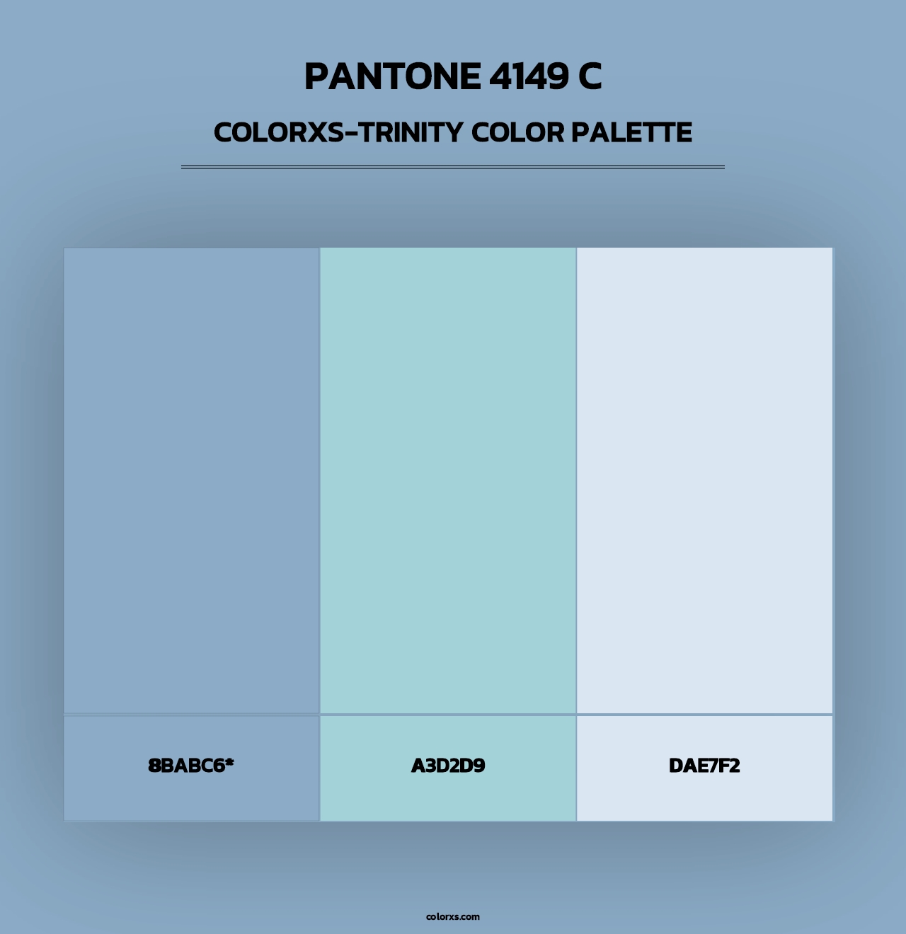 PANTONE 4149 C - Colorxs Trinity Palette