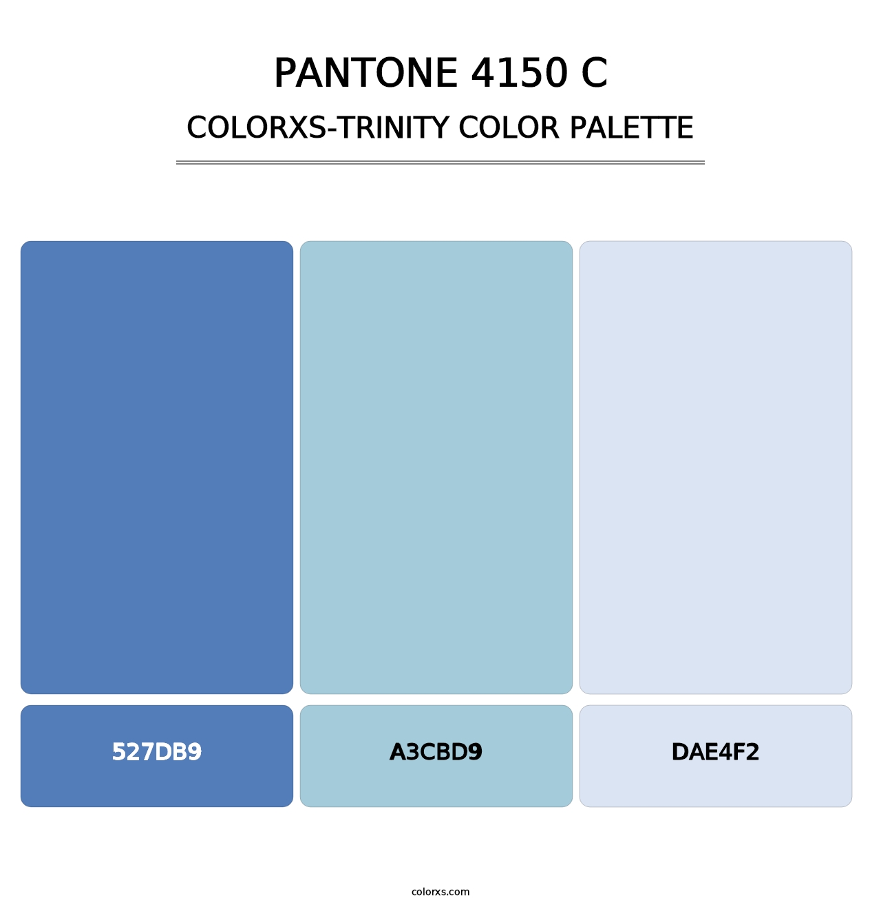 PANTONE 4150 C - Colorxs Trinity Palette