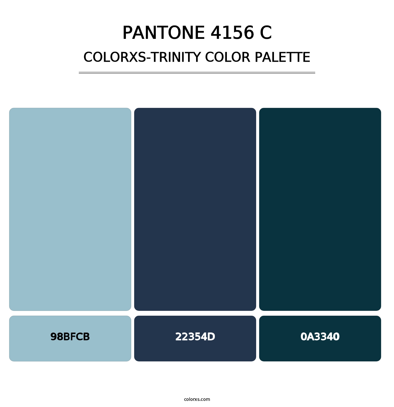 PANTONE 4156 C - Colorxs Trinity Palette